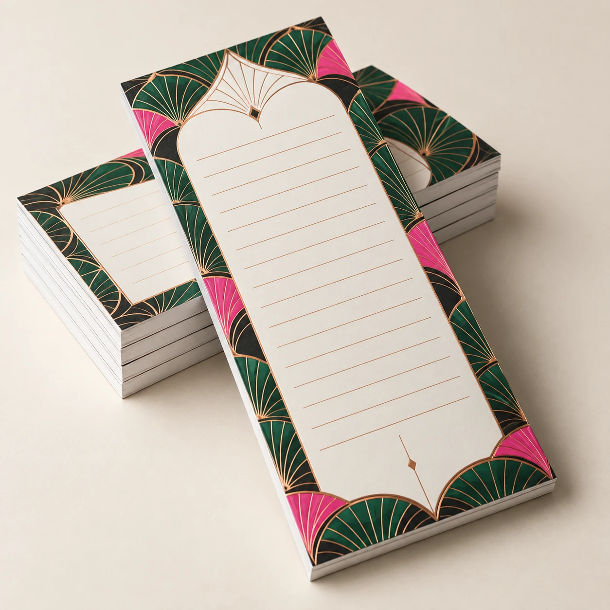 Kolorowa prezentacja produktu Notesy DL, Druk 4/0, papier 90gr/m2