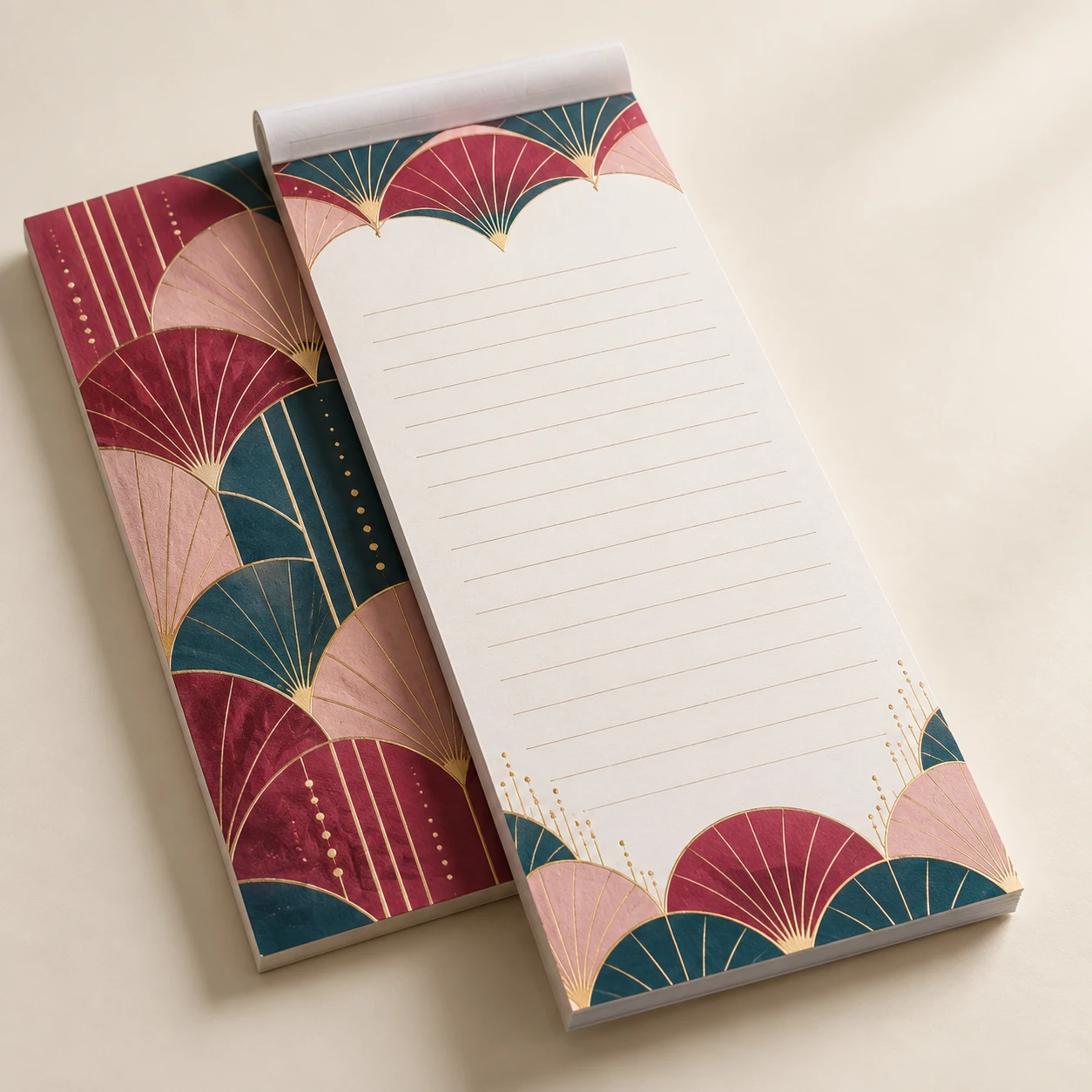 Kolorowa prezentacja produktu Notesy DL - 25 kartek, Druk 4/0, papier 90gr/m2