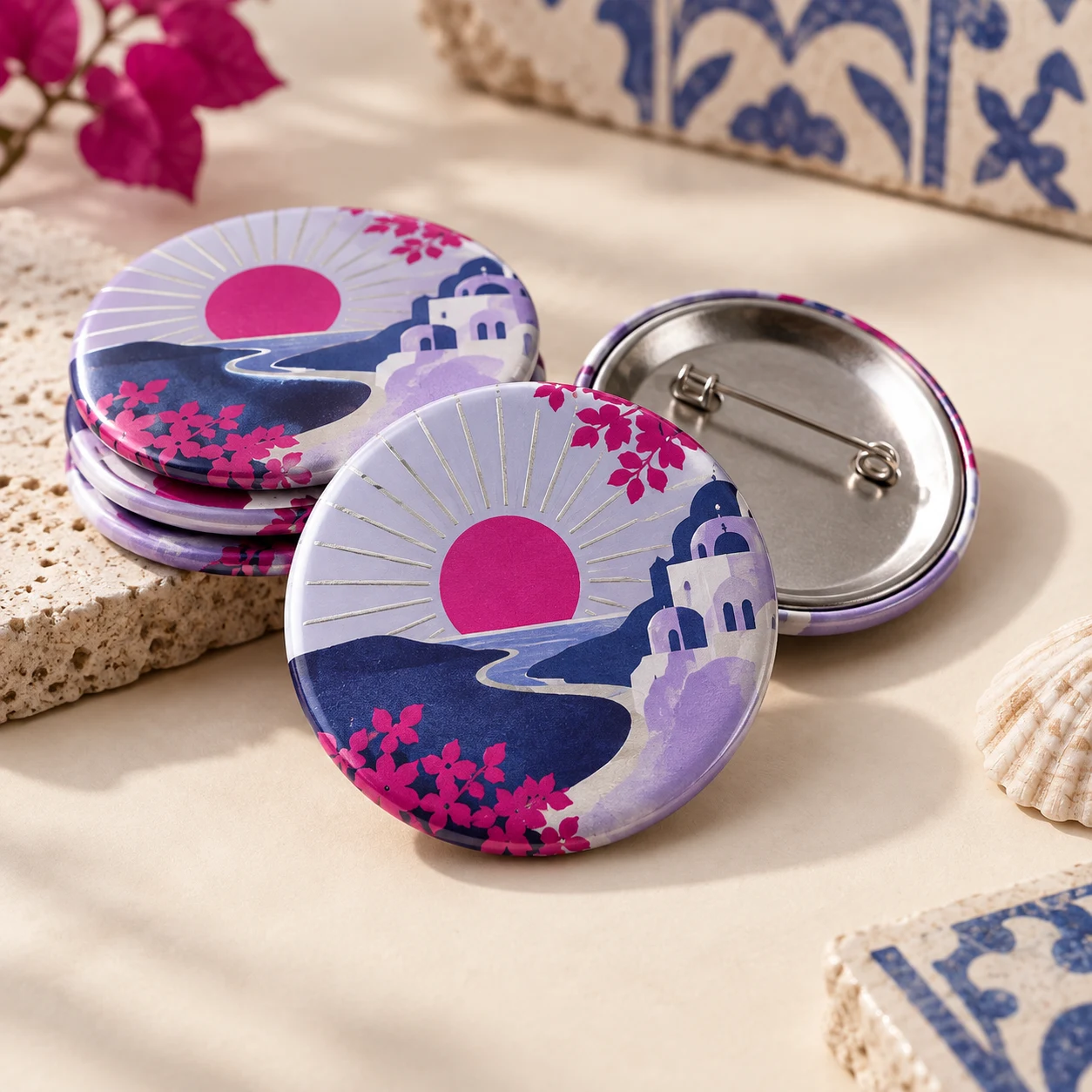 Przypinki, buttony, badge